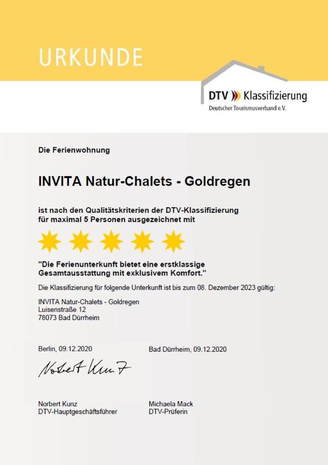 Invita Natur-Chalets Penthouse - Familienurlaub Im Schwarzwald - 240Qm Bad Dürrheim Buitenkant foto